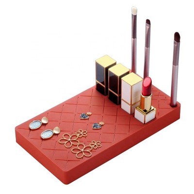 Silicon Makeup Organizer Cosmetics Storage Box Makeup Brushes Display Stand Lipstick Holder Racks