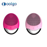 2019 Wireless charging Waterproof silicone face Cleansing brush electric makeup brush