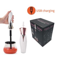 2020 Amazon best seller electric USB makeup brush cleaner and dryer machine automatic makeup brush sets cleaner 2000mah battery