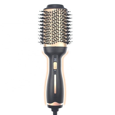 1000W Fast Hair Dryer Hot Air Brush Curler Straightener Comb Buy Private Label Hair Products