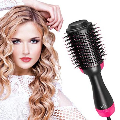 4 in 1 Fast Hair Dryer Hot Air Brush Straightener Curler Hair Styling Comb Online Sale